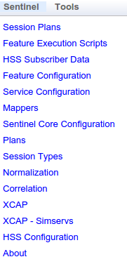 volte-sentinel-menu-items