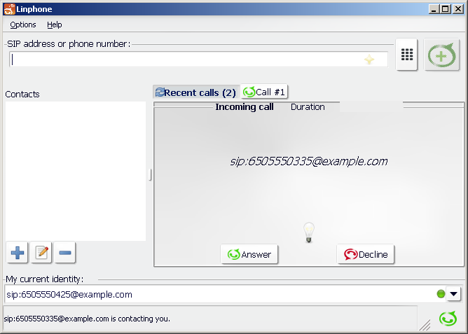 6505550335 call diverted