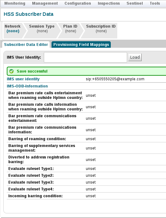 editing save success