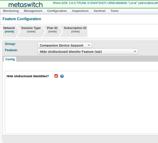 companion hide undisclosed identity